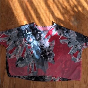 Euc floral shirt XL